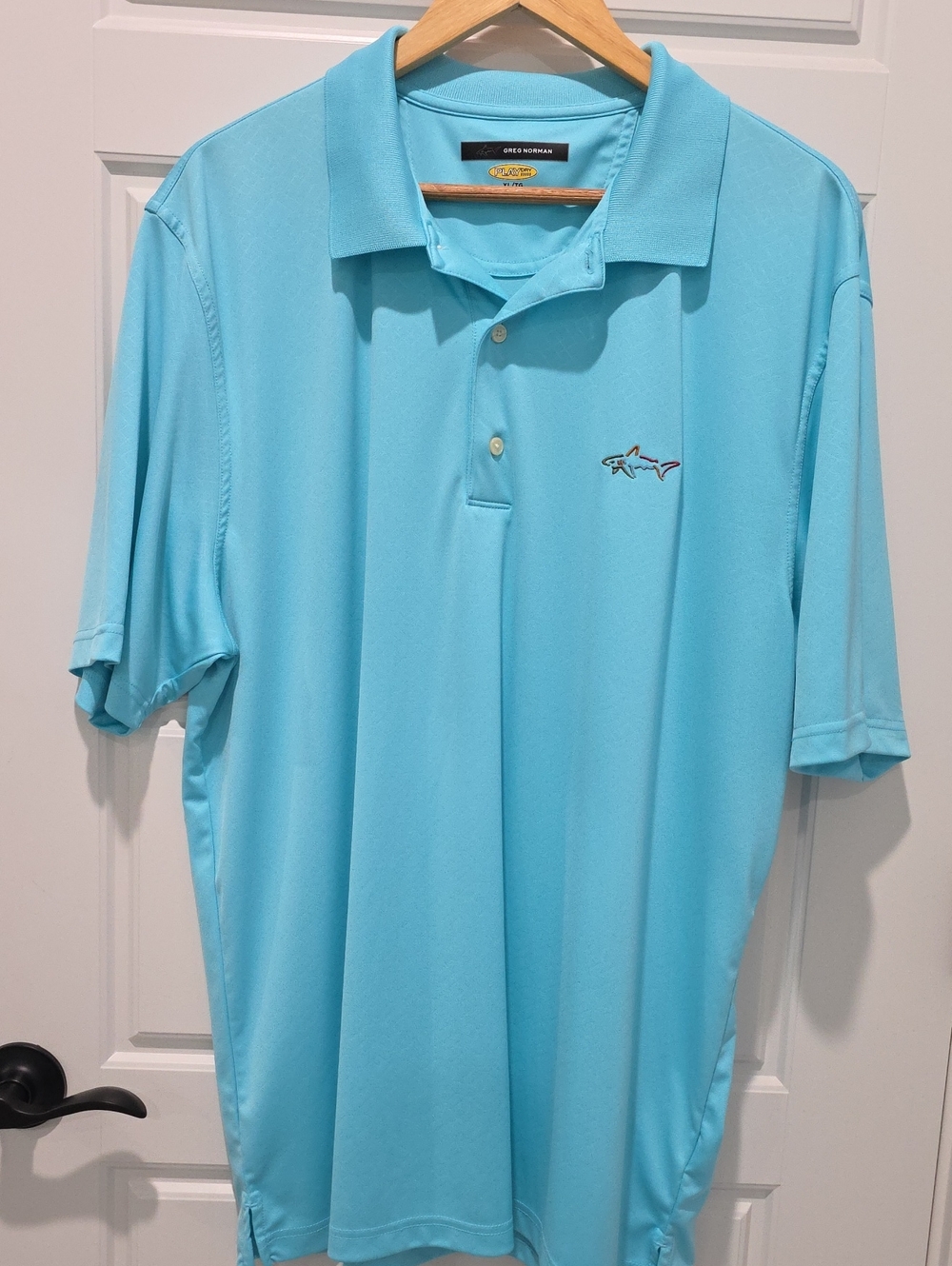 Greg Norman Collection Aqua Performance Polo Shirt